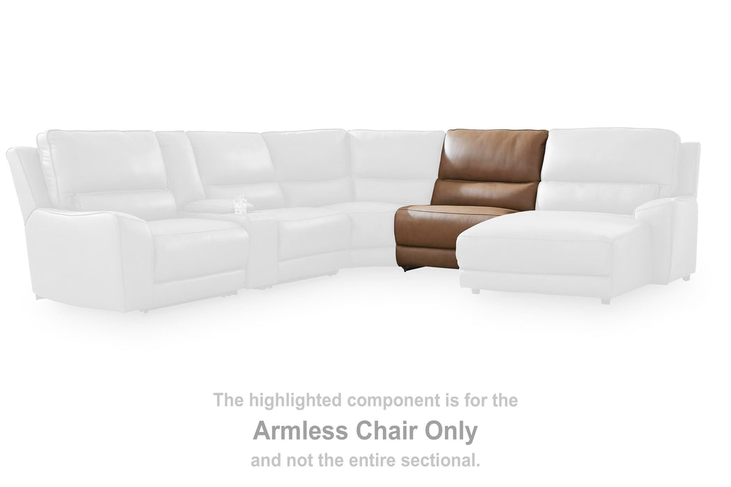 DeepWakes Power Reclining Sectional with Chaise - Eclectic 79 Furniture Store