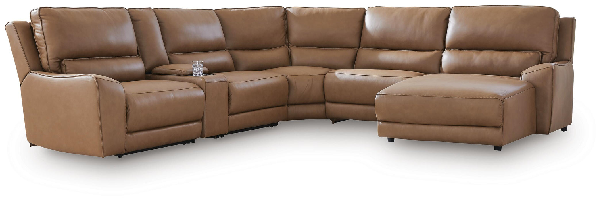 DeepWakes Power Reclining Sectional with Chaise - Eclectic 79 Furniture Store