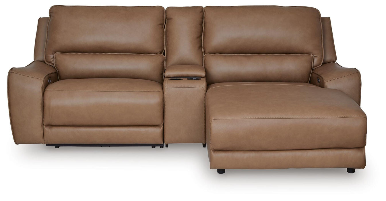 DeepWakes Power Reclining Sectional with Chaise - Eclectic 79 Furniture Store