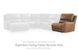 DeepWakes Power Reclining Sectional with Chaise - Eclectic 79 Furniture Store