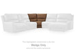 DeepWakes Power Reclining Sectional with Chaise - Eclectic 79 Furniture Store