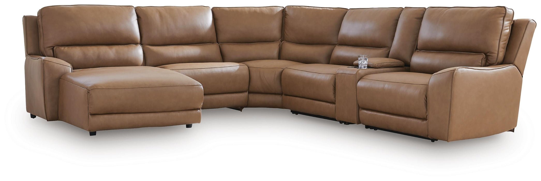 DeepWakes Power Reclining Sectional with Chaise - Eclectic 79 Furniture Store