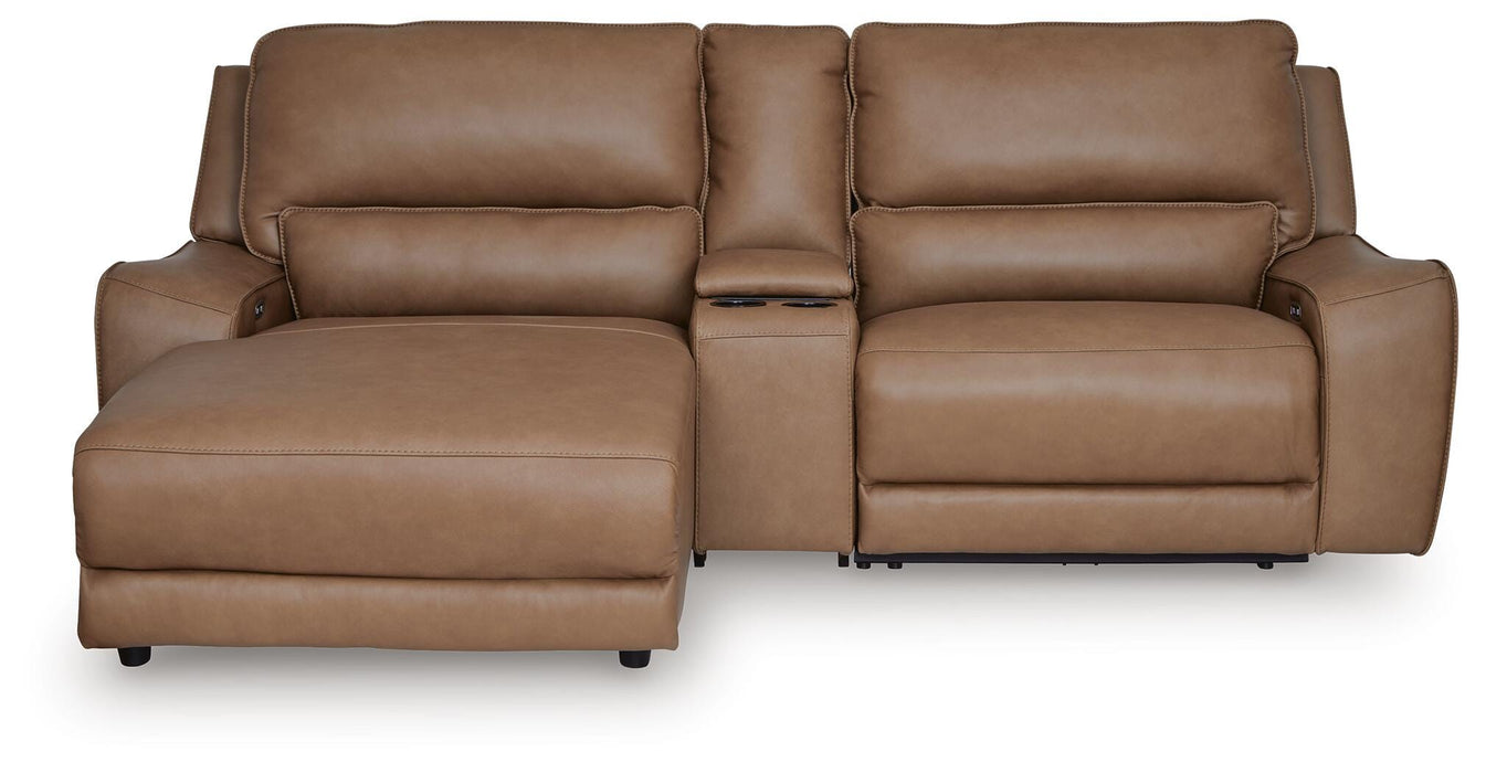 DeepWakes Power Reclining Sectional with Chaise - Eclectic 79 Furniture Store