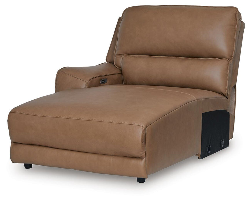 DeepWakes Power Reclining Sectional with Chaise - Eclectic 79 Furniture Store