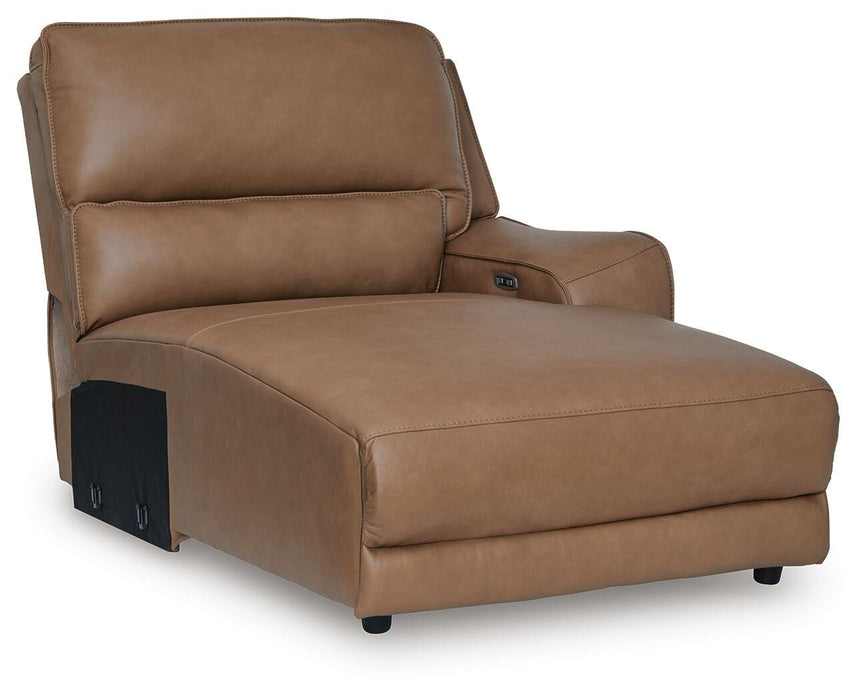 DeepWakes Power Reclining Sectional with Chaise - Eclectic 79 Furniture Store