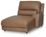 DeepWakes Power Reclining Sectional with Chaise - Eclectic 79 Furniture Store