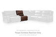 DeepWakes Power Reclining Sectional with Chaise - Eclectic 79 Furniture Store