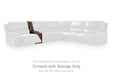 DeepWakes Power Reclining Sectional with Chaise - Eclectic 79 Furniture Store