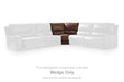 DeepWakes Power Reclining Sectional with Chaise - Eclectic 79 Furniture Store