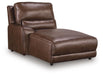 DeepWakes Power Reclining Sectional with Chaise - Eclectic 79 Furniture Store