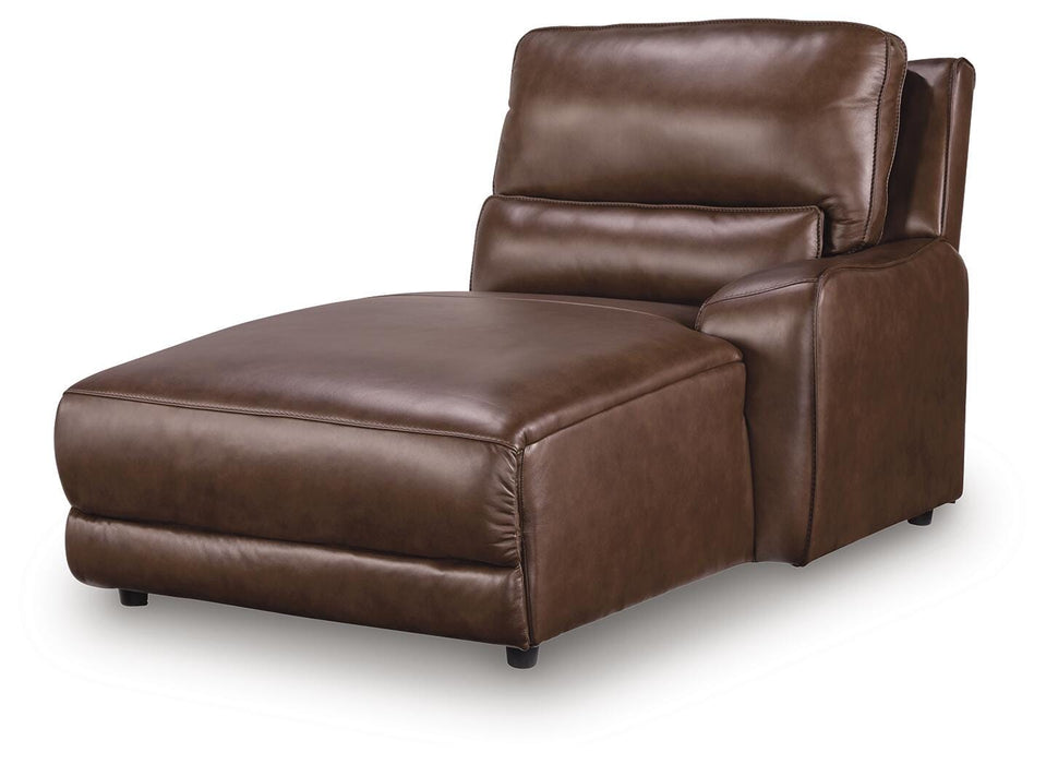 DeepWakes Power Reclining Sectional with Chaise - Eclectic 79 Furniture Store