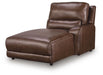 DeepWakes Power Reclining Sectional with Chaise - Eclectic 79 Furniture Store