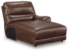 DeepWakes Power Reclining Sectional with Chaise - Eclectic 79 Furniture Store