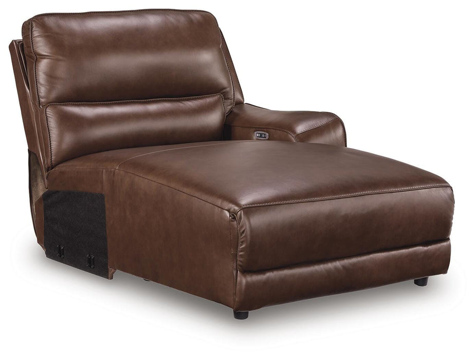 DeepWakes Power Reclining Sectional with Chaise - Eclectic 79 Furniture Store