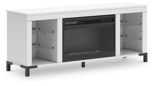 Brollevi 60" TV Stand with Electric Fireplace - Eclectic 79 Furniture Store