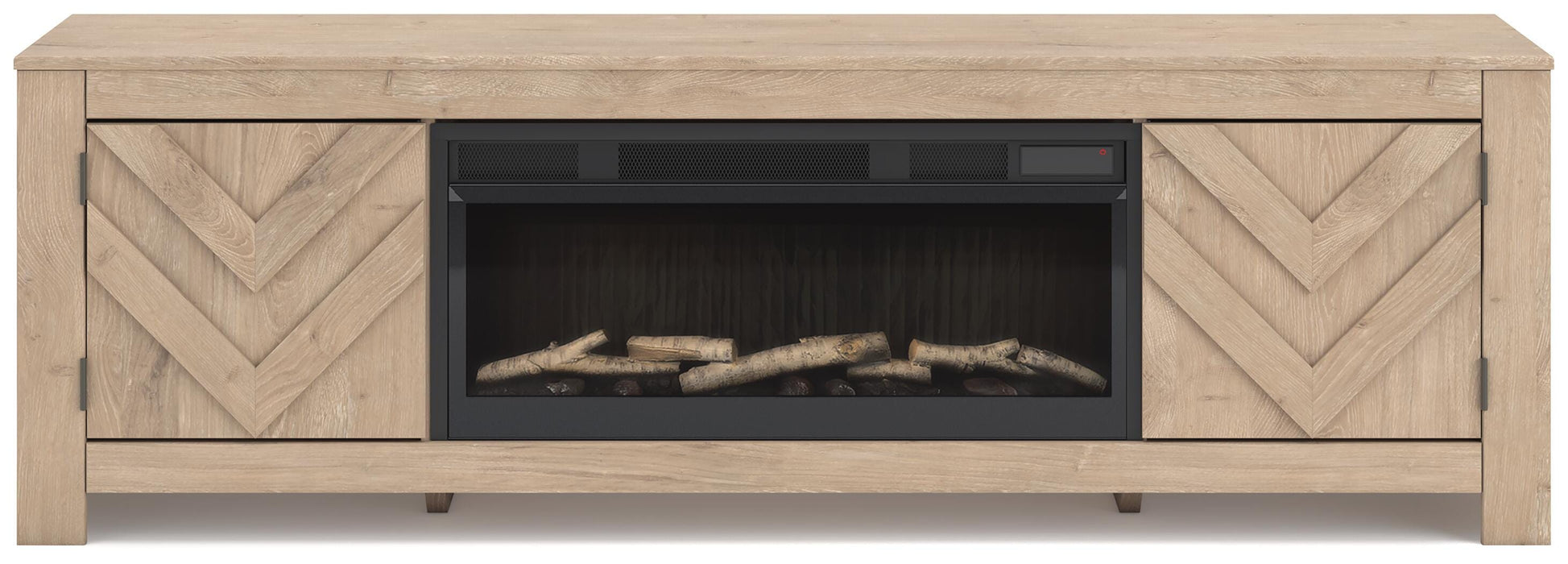 Cayboni 71" TV Stand with Electric Fireplace - Eclectic 79 Furniture Store