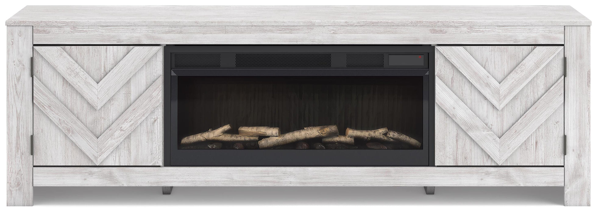Cayboni 71" TV Stand with Electric Fireplace - Eclectic 79 Furniture Store