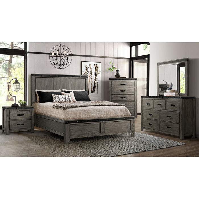 Wade 7-Drawer Dresser & Mirror Set - Eclectic 79 Furniture Store