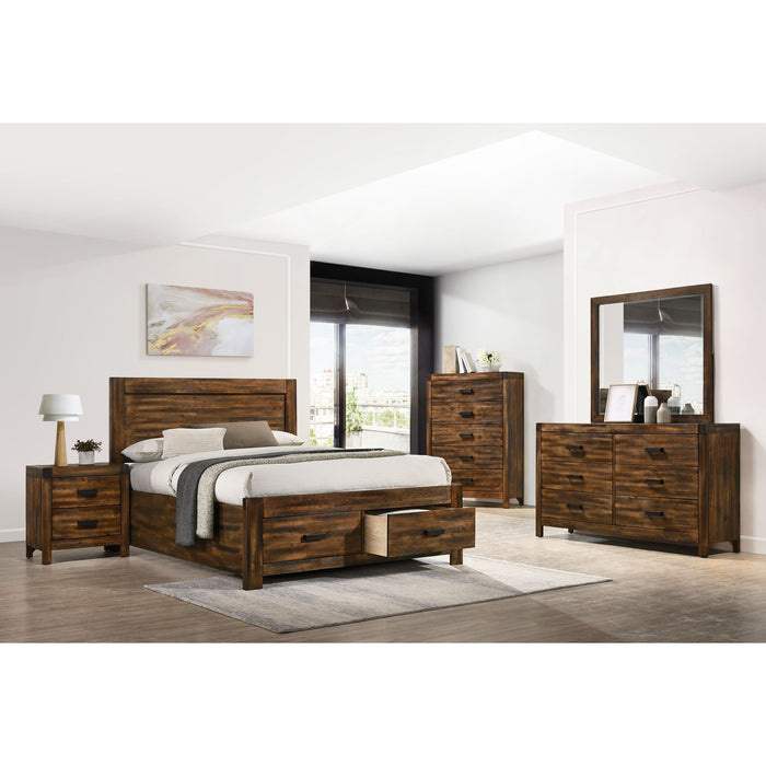 Warner Platform Storage Bed