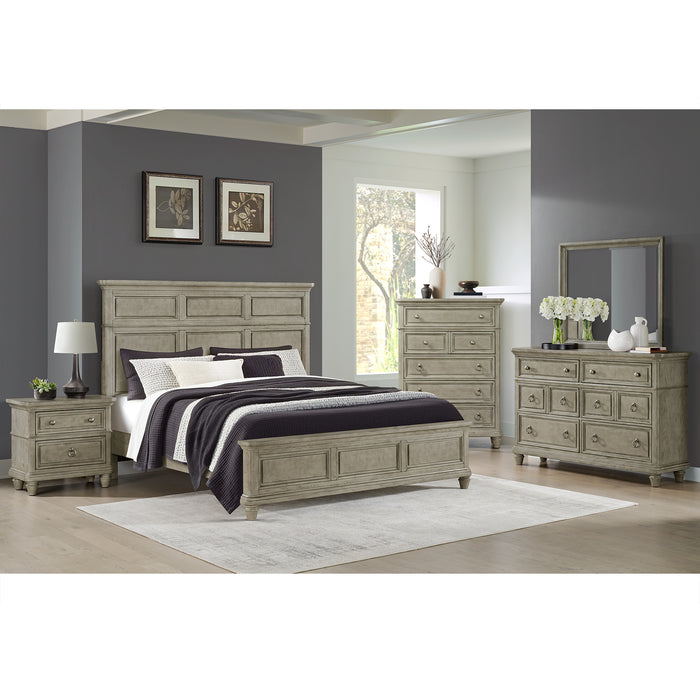 Whit-Ash Panel Bedroom Set