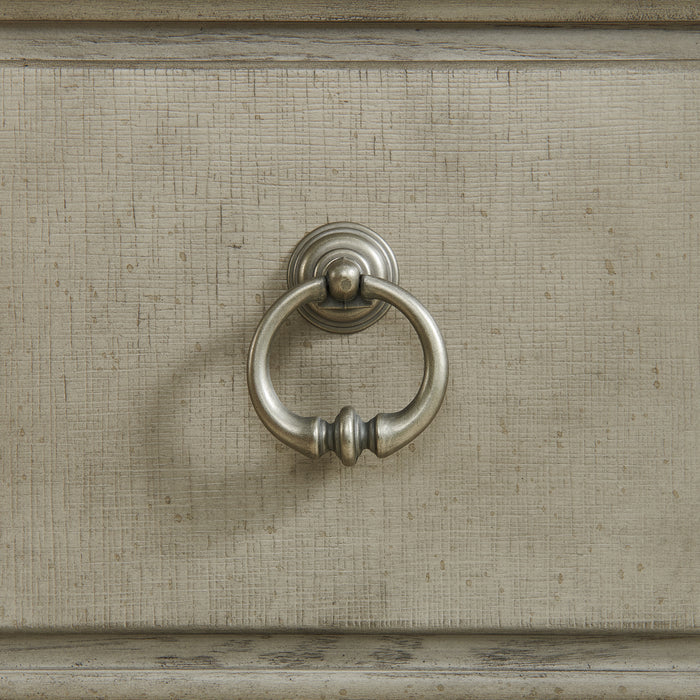 Whit-Ash 6-Drawer Dresser in Light Grey