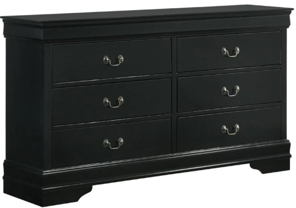 Elements International Louis Philippe Dresser in Black image