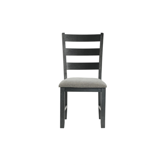 Martin 3 pc Drop Leaf Dining Set (Black Base)