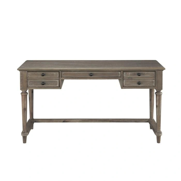 Cardano Writing Desk w/ 3 Working Drawers in Brown 1689BR-16