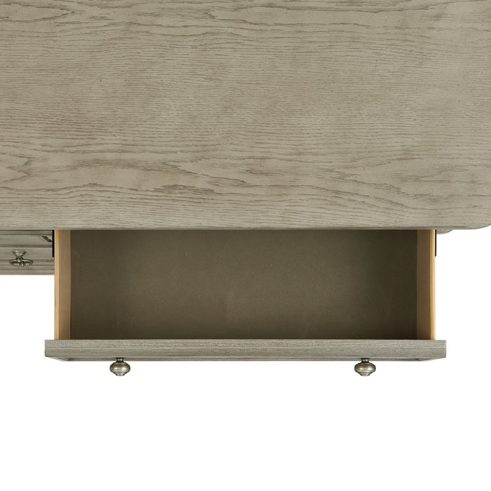 Whit-Ash Panel Bedroom Set in Light Grey