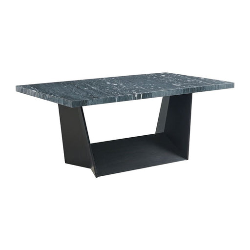 Elements International Beckley Dining Table in DarkC image
