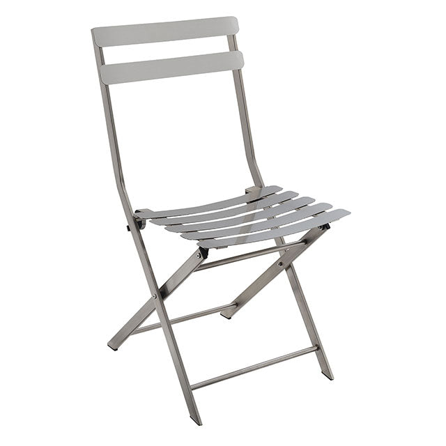 Lilah Stainless Folding Chair (2/Ctn)
