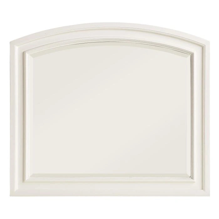 Laurelin Mirror in White 1714W-6