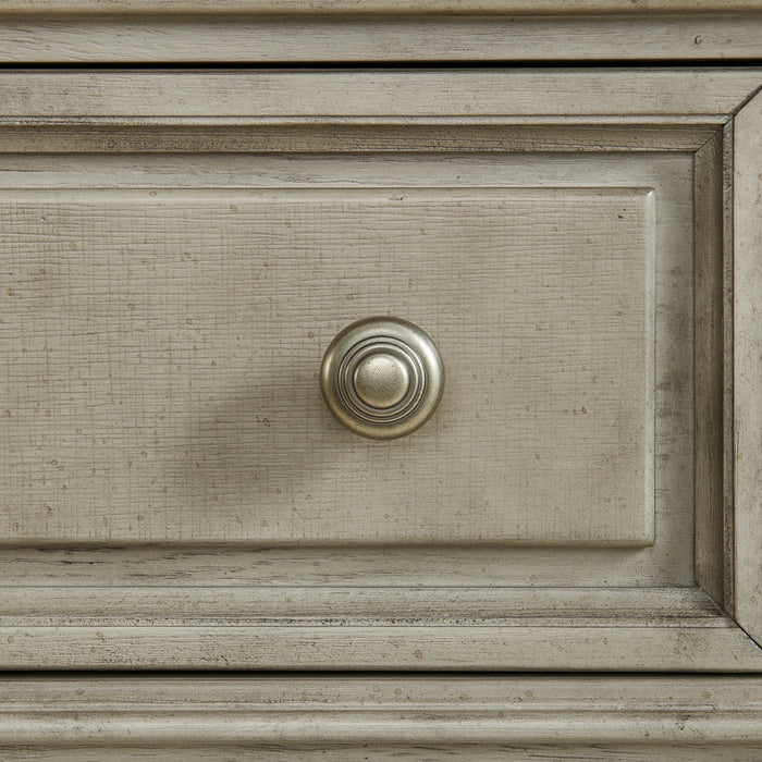 Whit-Ash Panel Bedroom Set in Light Grey