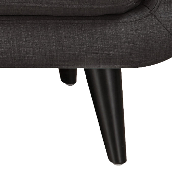 Hadley Sofa & Chair Set in Charcoal