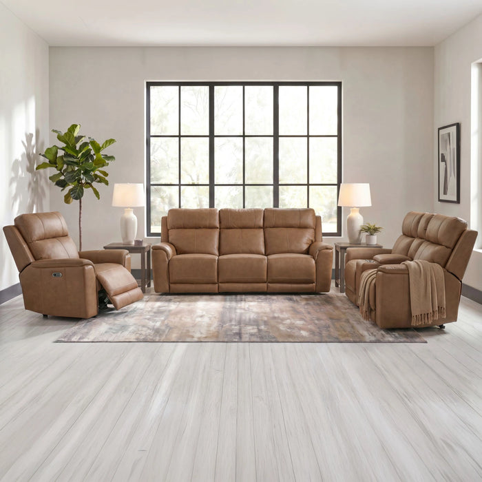 Mustang P3 Loveseat with Console in Aline