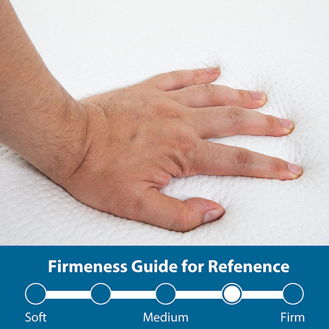 Hollyhock 3" Twin XL Tri-Fold Memory Foam Topper