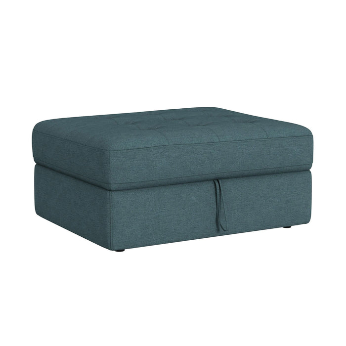 Options One 7PC Living Room Set in Palmer Plus Teal