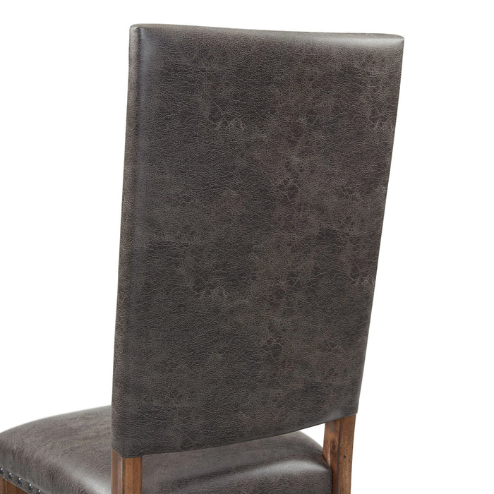 Gramercy 7PC Dining Set-Table and Six Tall Back Chairs
