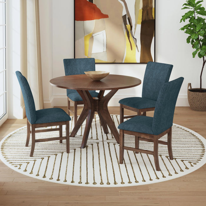 Santa Barbara Dining Set in Walnut