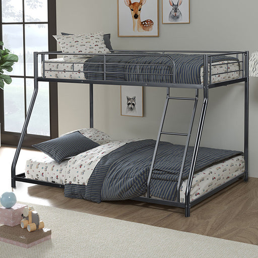 Panos Twin/Full Metal Bunkbed - Eclectic 79 Furniture Store