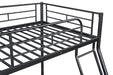 Panos Twin/Full Metal Bunkbed - Eclectic 79 Furniture Store
