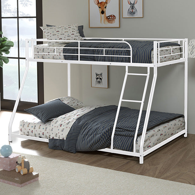 Panos Twin/Full Metal Bunkbed - Eclectic 79 Furniture Store