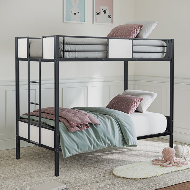 Molton Twin/Twin Metal Bunkbed
