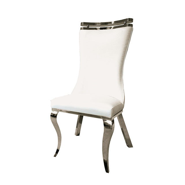 Palazzo Silver Chair (2/CTN) - Eclectic 79 Furniture Store