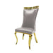 Palazzo Gold Chair (2/CTN) - Eclectic 79 Furniture Store