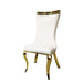 Palazzo Gold Chair (2/CTN) - Eclectic 79 Furniture Store