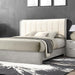 Osterley Queen & E.King Bed Grey & Black - Eclectic 79 Furniture Store