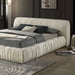 Palmdale Bed Black & Ivory - Eclectic 79 Furniture Store