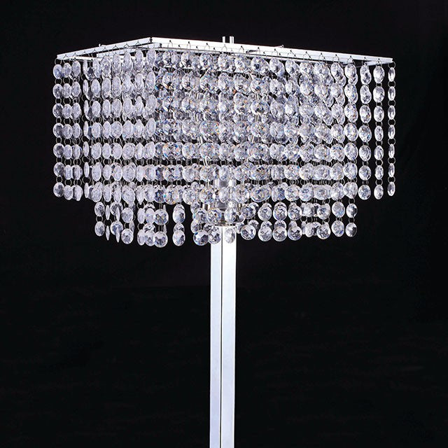 RENA Table Lamp, Hanging Crystal