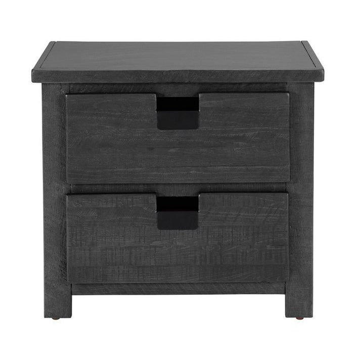 Elements International Vista Nightstand in Grey